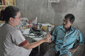 Doctors provide service to the surrounding community Doctors provide service to the surrounding community
