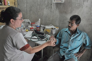 Doctors provide service to the surrounding community